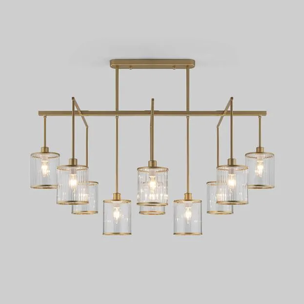 Потолочная люстра Eurosvet 60144/10 золото Inari a061944