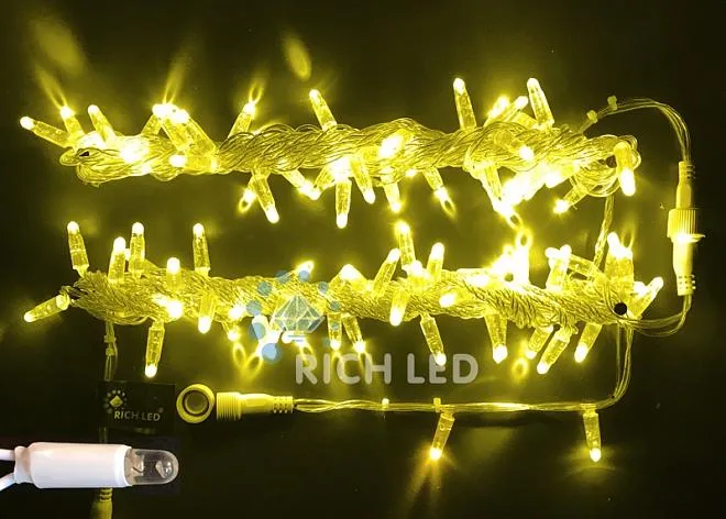 Гирлянда Rich LED RL-S10C-220V-CT/Y
