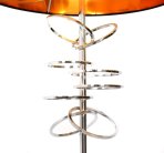 Торшер Lumina Deco 5530 LDF CHR+BK Milari