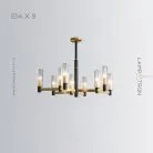 Люстра SIDONIA 9 ламп Lampatron 4340-11002