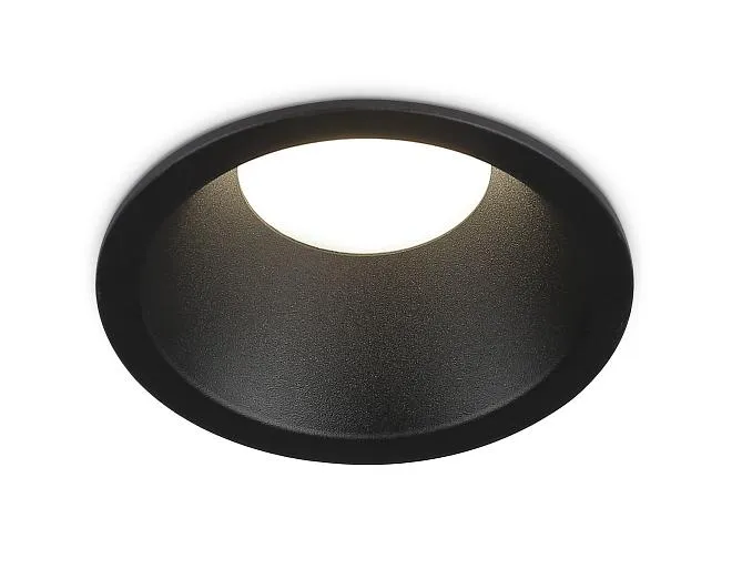 Встраиваемый светильник Ambrella light TN102806 BK черный GU5.3 D81*50