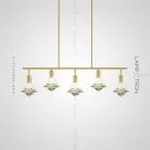 Реечный, рядный светильник GLASGOW LONG Lampatron f-glasgow-long01 4614-11675