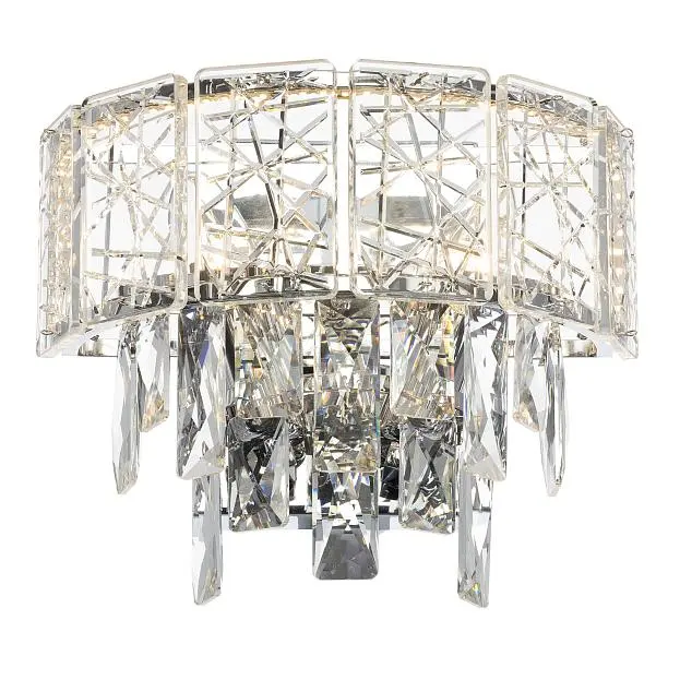 Бра хрустальное Хром Citilux CL317321 Бра хрустальное Хром Citilux CL317321