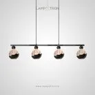 Реечный, рядный светильник ECLA LONG 4 плафона Lampatron ecla-long-4 8995-25510