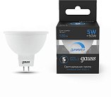 Лампа Gauss 101505305 MR16 5W 530lm 6500K GU5.3 LED