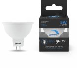 Лампа Gauss 101505305 MR16 5W 530lm 6500K GU5.3 LED
