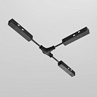 Коннектор питания Т-образный Maytoni TRA034CWT-42B черный Exility