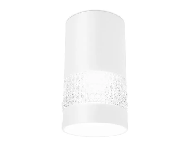Накладной точечный светильник GU5.3 белый песок GU5.3 D65*117 Ambrella light TN370 SWH