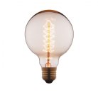 Лампа накаливания Loft It G9540-F E27 40W шар прозрачный Edison Bulb