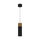 Подвесной (накладной) светодиодный светильник Ledron SLC7391/7W-PS Black TRIAC