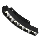Радиусный магнитный трековый светильник iLEDEX TECHNICAL 4822-033-L188-D600-6W-110DG-3000K-BK VISION48/22