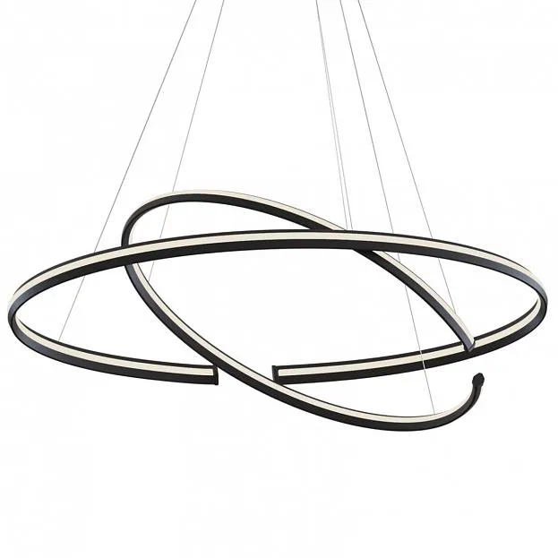 Подвесная люстра Half Ring Black &amp; White ImperiumLoft 156792-22 40.3087-3