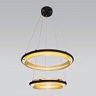 Подвесной светильник Eurosvet 90241/2 черный/ золото Smart a054086 Imperio