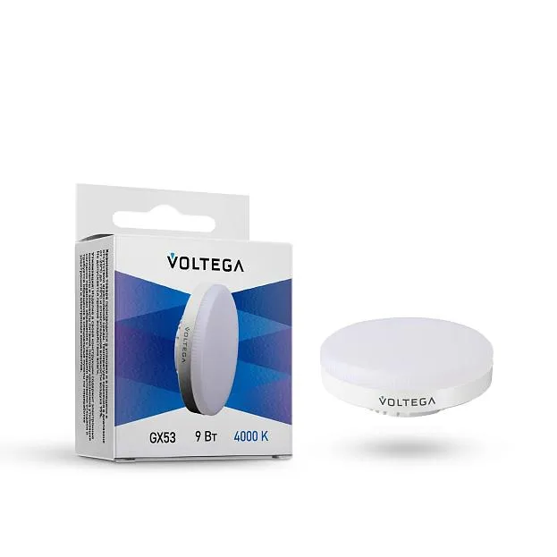 Светодиодная лампа Voltega 7773 Simple GX53 9W 4000K VG2-GX53cold9W