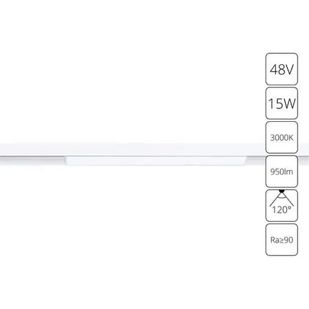 Трековый светильник Arte Lamp A4643PL-1WH Linea Трековый светильник Arte Lamp A4643PL-1WH Linea
