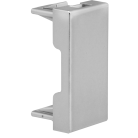 Заглушка 1 мод., алюм. матовая (22.5х45мм) Donel DF10ALM 45х45