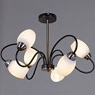 Потолочная люстра Reluce 01270-0.3-06B BK+AB