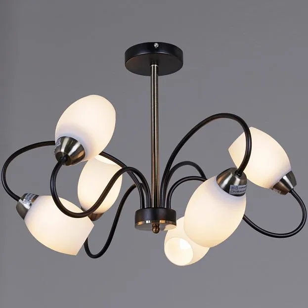 Потолочная люстра Reluce 01270-0.3-06B BK+AB Потолочная люстра Reluce 01270-0.3-06B BK+AB