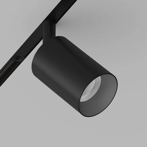 Светодиодный светильник для магнитной системы Ledron Sagi S60 DALI Black-Grey 4000K