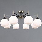 Потолочная люстра ILLUMICO IL0579-8CSQ-25 BK AB TRENTO