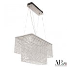 Люстра светодиодная хрустальная APL LED SH05.57.C.Ni.4000 Sicilia