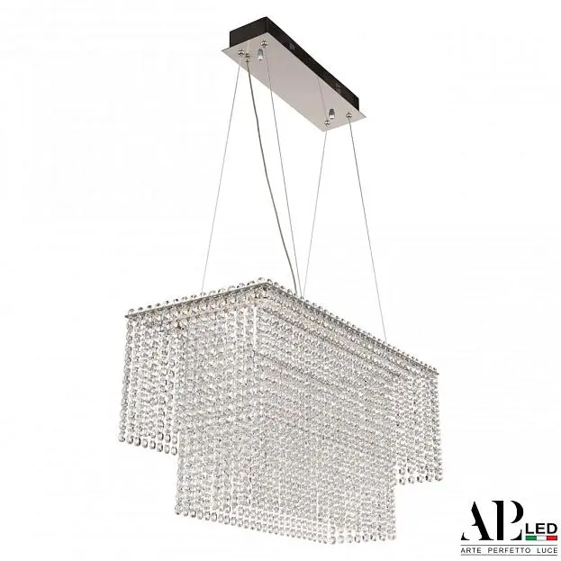 Люстра светодиодная хрустальная APL LED SH05.57.C.Ni.4000 Sicilia Люстра светодиодная хрустальная APL LED SH05.57.C.Ni.4000 Sicilia