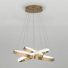 Подвесной светодиодный светильник с пультом управления Eurosvet 90176/3 медный a045417 Posh