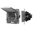 Механизм розетки влагозащищённый SCT-MCP-PL-GR-V (250V, 16A) Arlight 049836