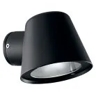 Уличный настенный светильник Ideal Lux 020228 GAS AP1 NERO