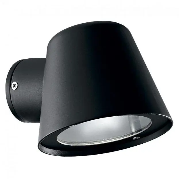 Уличный настенный светильник Ideal Lux 020228 GAS AP1 NERO Уличный настенный светильник Ideal Lux 020228 GAS AP1 NERO