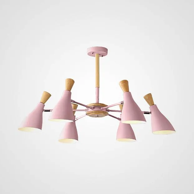 Люстра на штанге TUNE L6 Pink ImperiumLoft 243297-26 TUNE01