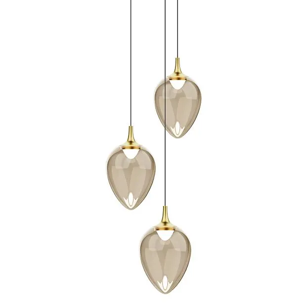 Подвесной светильник Delight Collection MD24001012-3A brass/champagne MD24001012 Подвесной светильник Delight Collection MD24001012-3A brass/champagne MD24001012