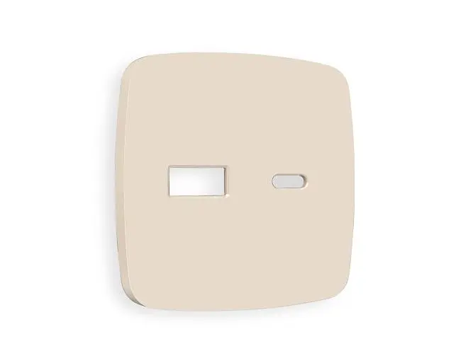 Лицевая панель OMEGA (Бежевый матовый) для розетки 2USB Ambrella Volt OP3310 QUANT Лицевая панель OMEGA (Бежевый матовый) для розетки 2USB Ambrella Volt OP3310 QUANT