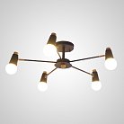 Потолочная люстра ROTARY L5 Black ImperiumLoft 205623-23 rotary01