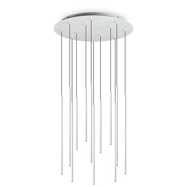 Подвесной светильник Ideal Lux 263441 FILO SP12 BIANCO Подвесной светильник Ideal Lux 263441 FILO SP12 BIANCO