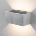 Уличный настенный светильник Elektrostandard 35137/W алюминий WINNER DOUBLE LED IP54 a057137