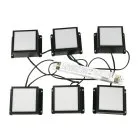 Точечный светильник Uniel ULP-1010 42W/4000К IP40 GRILYATO OPAL BLACK KIT06 Grilyato Mini