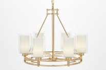 Подвесной светильник Lumina Deco LDP 8025-6 F.GD+WT Marietta
