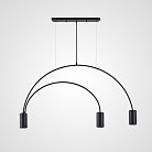 Подвесной Светильник Arc 3 Black 140522-26 ImperiumLoft