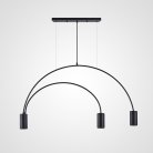Подвесной Светильник Arc 3 Black 140522-26 ImperiumLoft