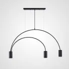 Подвесной Светильник Arc 3 Black 140522-26 ImperiumLoft