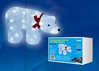 Световая фигура Uniel ULD-M3423-040/STA WHITE IP20 WHITE BEAR
