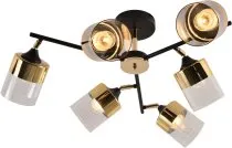 Потолочная люстра Reluce 01555-3.3-06B BK+FGD