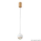 Подвесной светодиодный светильник Crystal Lux Caro SP Led White