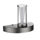 Настенный светильник черный gun powder/акрилл/металл IP20 LED 5W 402Лм 3000K 180° Odeon light 7143/5WL DEFANCE