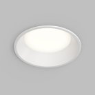 Встраиваемый влагозащищенный светильник 24 Вт LED 3000-4000-6500K, IP44, алюминий, акрил Denkirs DK2452-WH TRIM