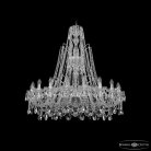 Люстра хрустальная Bohemia Ivele Crystal  1411/20/400/XL-120 Ni