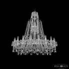 Люстра хрустальная Bohemia Ivele Crystal  1411/20/400/XL-120 Ni