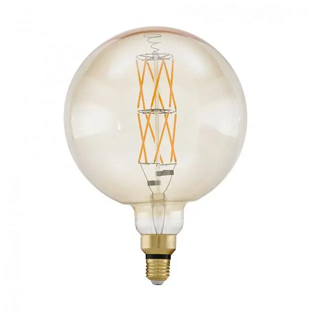 Лампа светодиодная диммируемая Eglo 11687 G200, 8W(E27), янтарный, 2100K Lm_Led_E27 Лампа светодиодная диммируемая Eglo 11687 G200, 8W(E27), янтарный, 2100K Lm_Led_E27