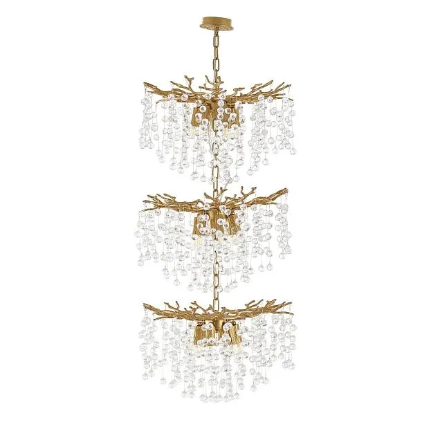 Люстра Arte Milano 230516.460-1000.18.E14.F2.3D IB Веточка